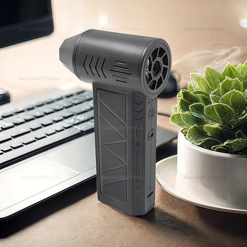 130000RPM Mini Air Blower Handheld Electric Turbo Jet Fan Brushless Motor Industrial Dust Cleaner Powerful Violent Blower