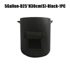 5/10Gallon Felt Plant Grow Bags Nonwoven Fabric Garden Potato Pot Greenhouse Vegetable Growing Bags Moisturizing Vertical Tools