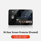 YZ Tempered Glass Film Protector For Tesla Model Y Juniper  Model 3 Highland 2024 2025 Rear Row Center Control Screen Protective