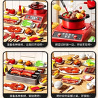Kids Mini Home Kitchen Utensils Toy Girls Pretend Play Cooking Simulated Food Game Boys Educational Birthday Gifts 3+ Year Old