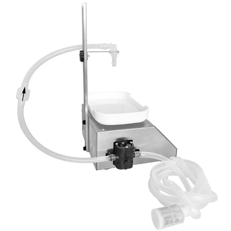 Filling Machine Liquid Filler For Oil Water Drink Wine Juice Weighing Diaphragm Pump 10ml-3000ml Electronic Scale csy-3200