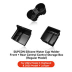 YZ For Tesla Highland Model 3 Y Juniper Center Armrest Hidden Box Holder Console Organizer Car Storage Box  Accessories