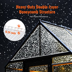 VEVOR Polycarbonate Greenhouse Panels Roof Panels Sheets, Waterproof UV Protected Corrugated Resistance for Greenhouse/Garden