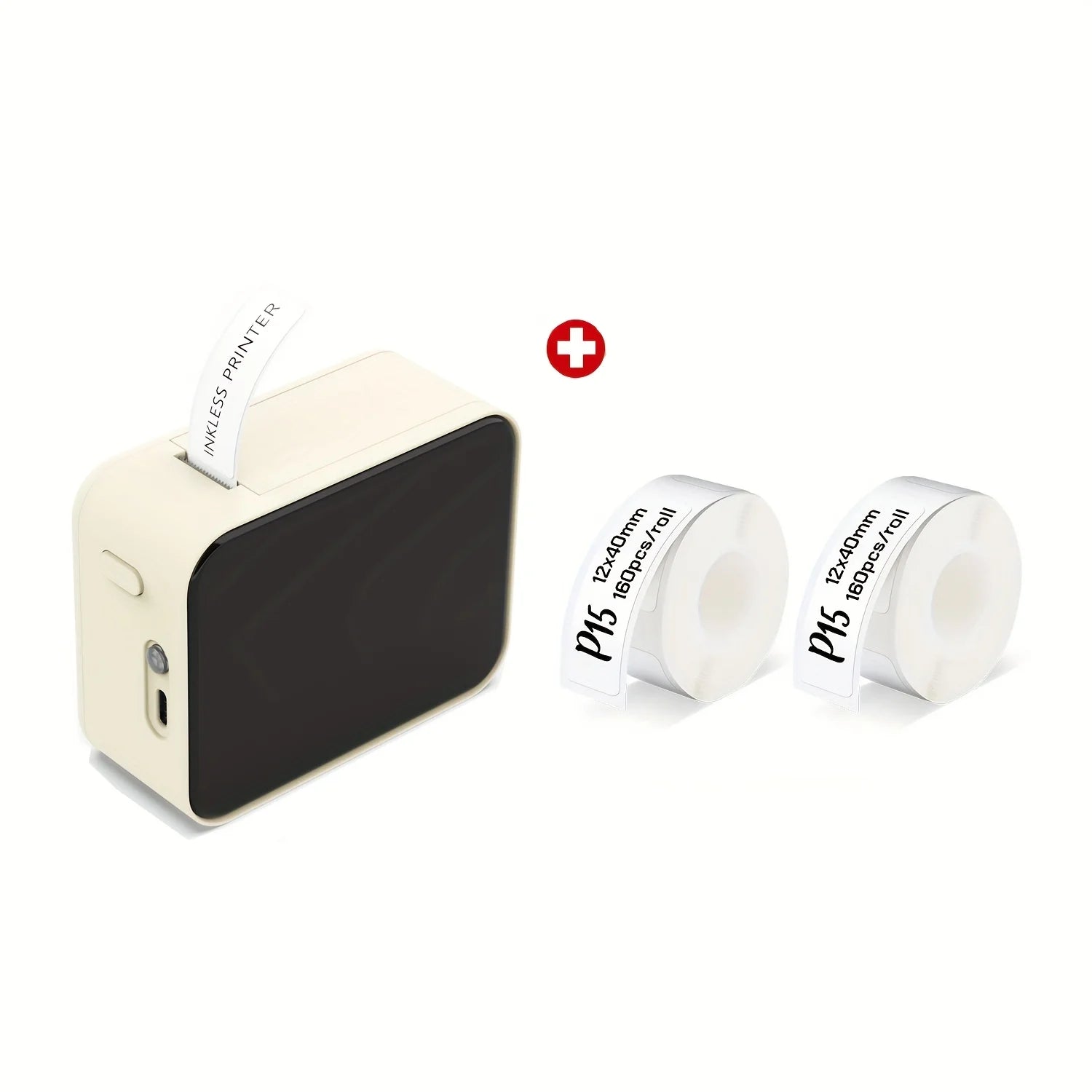Marklife P15 Thermal Label Printer Similar as D11 D110 D101 Labeling Machine Wireless Bluetooth Label Maker With Label Sticker