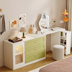Minimal Bedroom Dresser Drawers Green Desings Modern Wooden Dressing Table Makeup Mirror Women Comoda Pra Quarto Salon Furniture