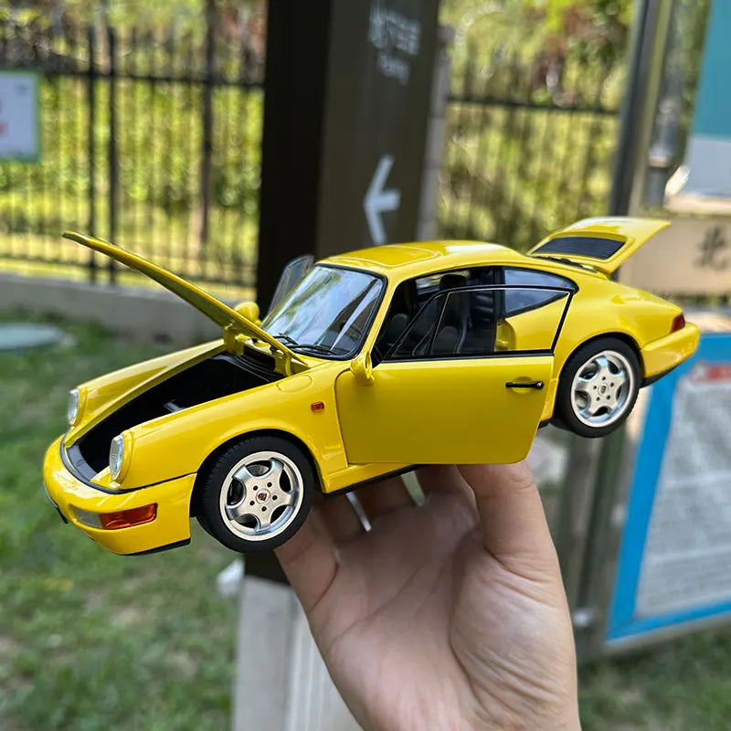 NOREV 1/18 Scale 911 964 Carrera 4 1992 Alloy car model holiday gift collection Classic car die cast model