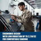 BOSCH GEX 185-LI Cordless Random Orbit Sander 18V Brushless Polisher 125mm Orbit Sander Bosch GEX185-LI Power Tool