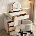 Modern Bedroom Vanity Table Nordic Organizers Storage Girls Vanity Table European Style Tocador Maquillaje Home Furniture