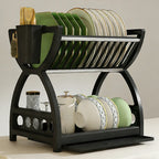 Household Multifunctional Kitchen Storage Rack Drain Bowl And Dish Storage Rack Bowl And Chopstick Rack Storage Box