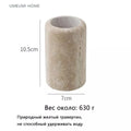 Luxury Travertine Bathroom accessories Toothbrush Holder Soap Dispenser Dish Natural Marble Home Modern Decoration