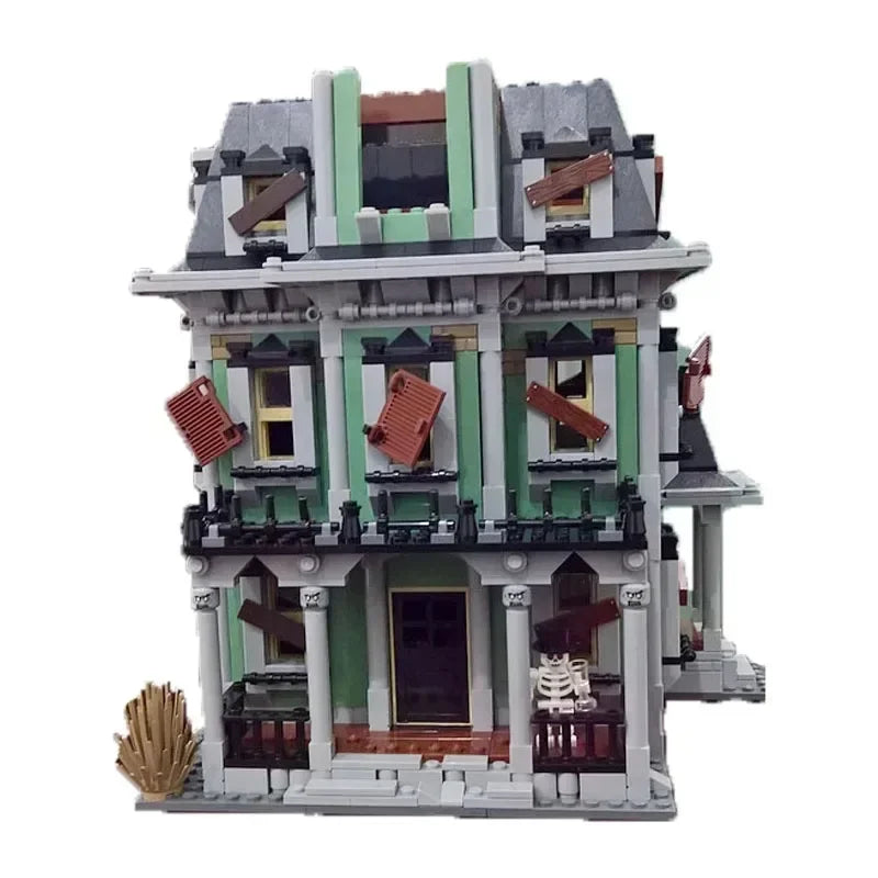 IN stock Monster Fighter Movie Series Ghost House DIY10228 Birthday Christmas Gift for Children