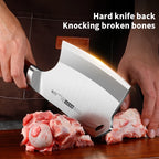 Kitchen Bone-Cutting Knife Professional Heavy duty Bone Chopping Knife Stainless steel Axe Butcher Knife Chef Cooking Tool