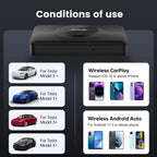 Carlinkit Wireless CarPlay Dongle Wireless Android Auto Car Play Adapter For Tesla Model 3 Y Bluetooth Wifi Connect Spotify Waze