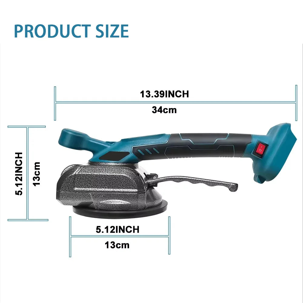 Cordless Automatic Tile Tiler 5 Vibrations Laying Vibrating Tool Tile Leveller Floor Leveling Power Tool For Makita 18V Battery