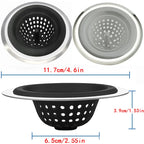 Kitchen Silicone Sink filter Sewer Anti-Clogging food Waste Strainer Hair Catcher Water Stop Stopper for Bathroom Accessories