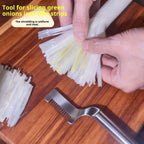 Kitchen Shred Silk The Knife Stainless Steel Chopped Green Onion Knife Curved Cutter Head Design Food Speedy Chopper Green Onion