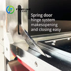 Commercial Kitchen Equipment Kabab Grill Machine BBQ Meat Charcoal Broiler Grill Oven With/Without Cabinet for Restaurant