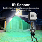 2025 Newest 1000 W LED Outdoor Solar Lights Motion Sensor Wall External Solar Lamp Waterproof Sunlight Power Street Garden Light