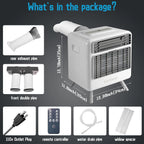 Portable Air Conditioner for Camping, 3300BTU, 436W AC Unit Fast Cooli