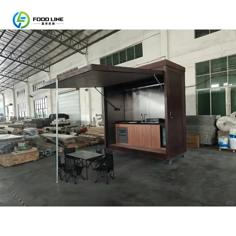 Customized Outdoor Kitchen Set Outdoor Cabinets BBQ Island with Sink Easy To Assemble Weather Resistant for Picnic Party