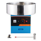 VEVOR Electric Cotton Candy Machine Commercial Floss Maker with Stainless Steel Bowl Sugar Scoop and Drawer for Birthday Party