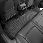 TPE for Tesla Model Y Floor Mats 2024 2023 2022 2021 All Weather Full Set Cargo Liners 3D TPE Odorless Floor Mat Trunk Frunk Mat