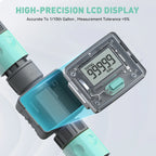 Water Flow Meter Measure Gallon/Liter Consumption and Flow Rate for Outdoor Garden Hose Watering RV Water Tank Filling