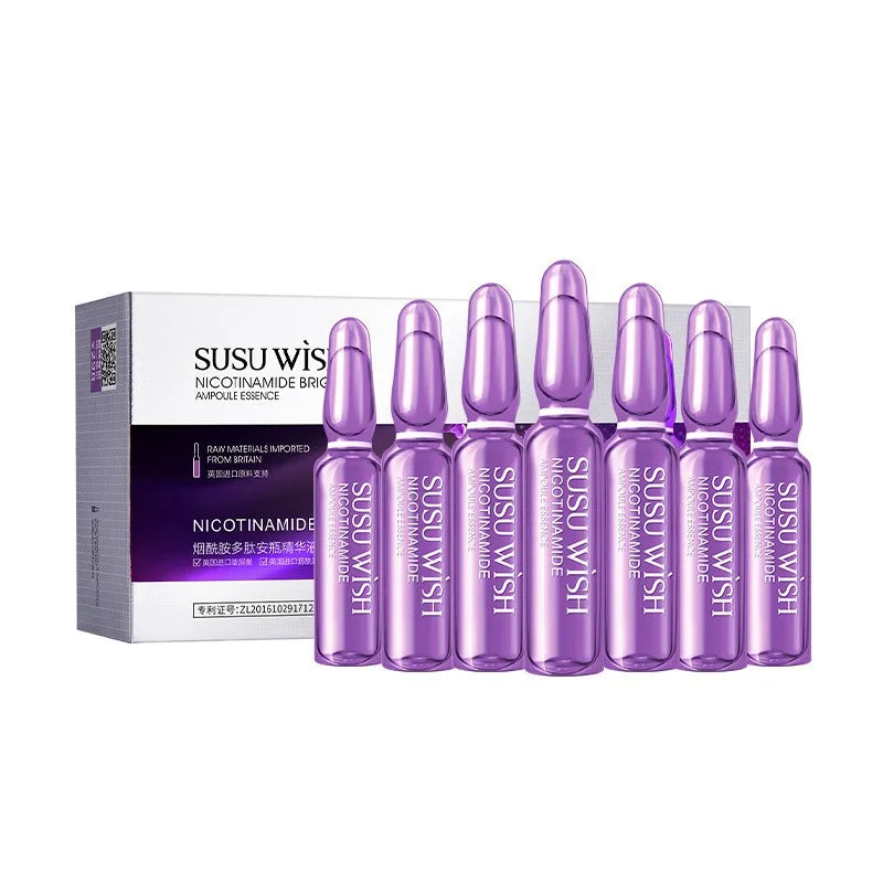 28pcs/set Niacinamide Peptide Ampoule Serum  Anti-Aging Shrink Pores Firming Skin Deep Moisturizing  Facial Skin Care Essence