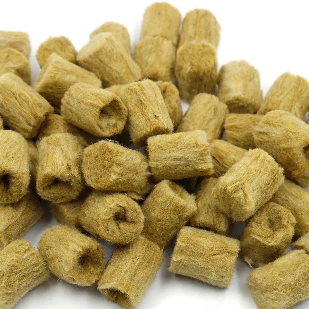 50-200PCS Seedling Grow Media Plug Starter Cubes Rock Wool Plant Hydroponic Propagation Transplanting Seedling Soil Block