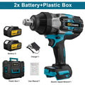 Gisam 3100N.M Torque Brushless Electric Impact Wrench 3/4 inch Cordless Electric Wrench Power Tools for Makita 18V Battery Pin