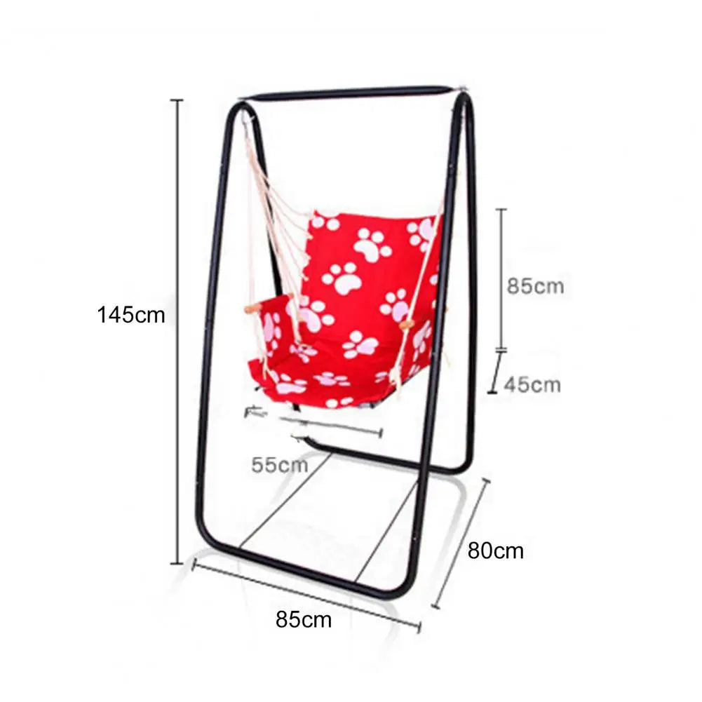 A-Shaped Metal Hammock Chair Stand - Heavy Duty, Anti-Deform Swing Seat Rack (Stand Only) | AlluCanFind