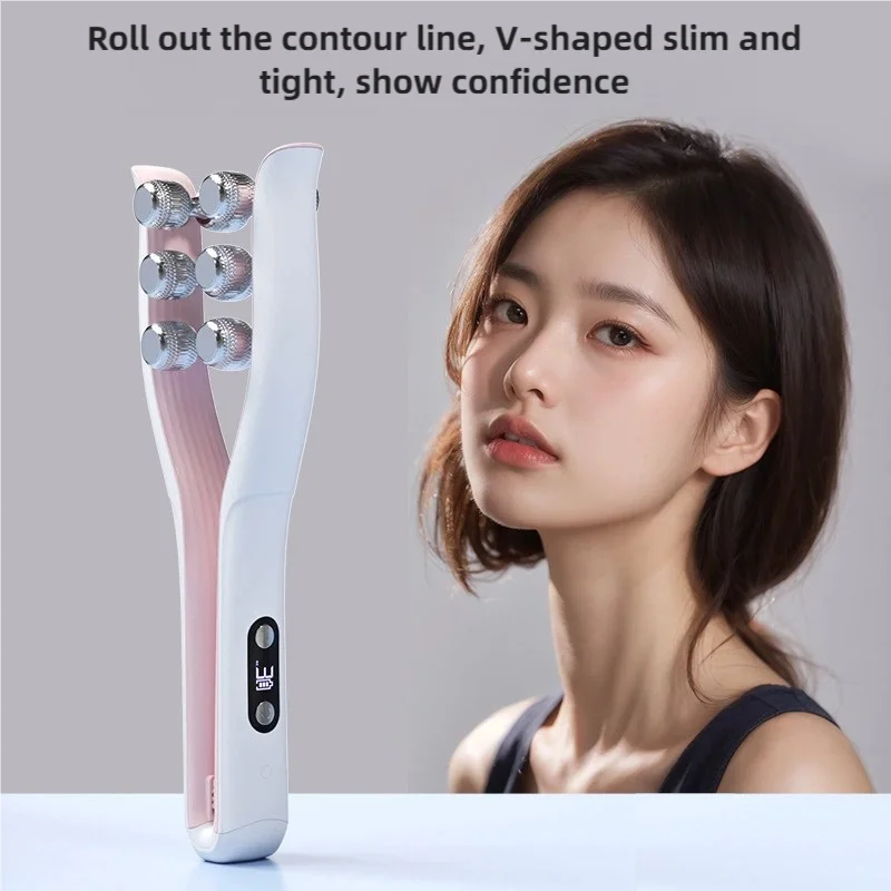 Facial beauty device Facial Massager Y Facial Lift Massager Chin Lifter Home beauty device Micro Electric Roller