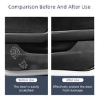 For Tesla Model Y Model 3 2018-2023 2024 Car door anti kick pad Anti dirt leather stickers door protection Interior accessories