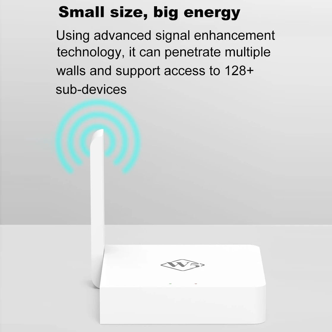 Tuya Wireless Gateway Zigbee/Bluetooth Hub W5 multi-mode Enhanced Version can access 128+sub devices