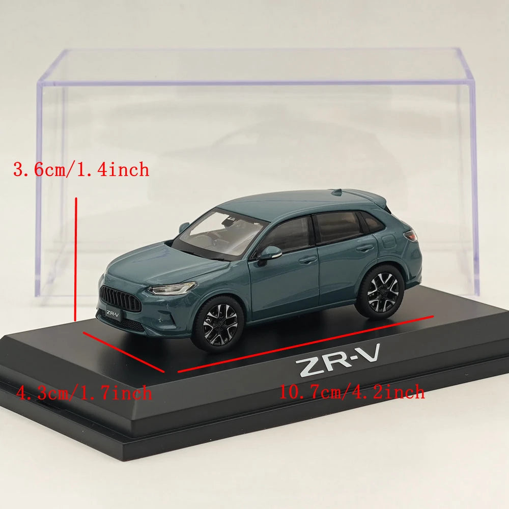 Hobby Japan 1/43 ZR-V e:HEV Nordic Forest(P) HJ431005GF Diecast Model Car Miniature Limited Collection Auto Toy Vehicle Models