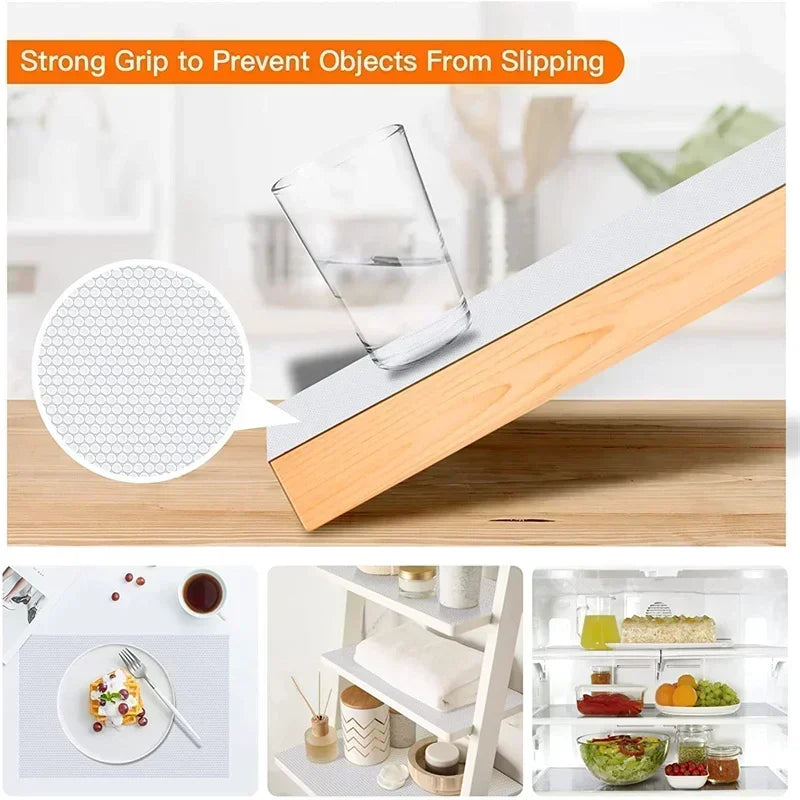 Reusable Drawer Pad Dustproof and Non Slip Pad Kitchen Cabinet Pad Refrigerator Anti Slip Pad Essential for Home and Family Use