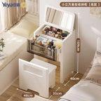 3 in 1 Vanity Dresser Desk with Mirror Small Make Up Vanity Set Makeup with Drawer Dressing Table for Bedroom Home Furniture