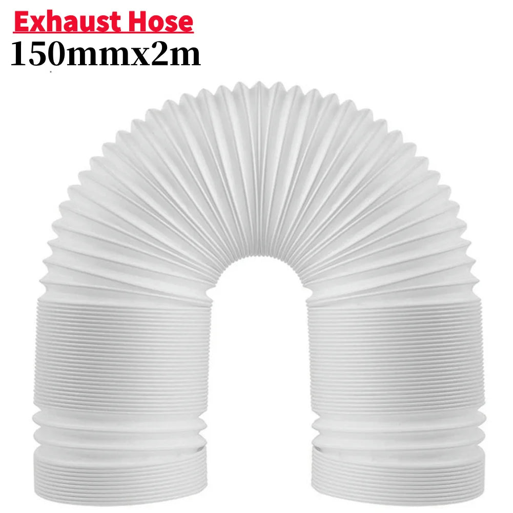 130/150mm Universal Duct Extension Pipe Air Ventilation Pipe Hose Air Conditioner Exhaust Accessories Duct Air System Vent
