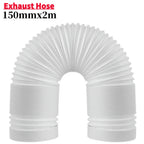 130/150mm Universal Duct Extension Pipe Air Ventilation Pipe Hose Air Conditioner Exhaust Accessories Duct Air System Vent