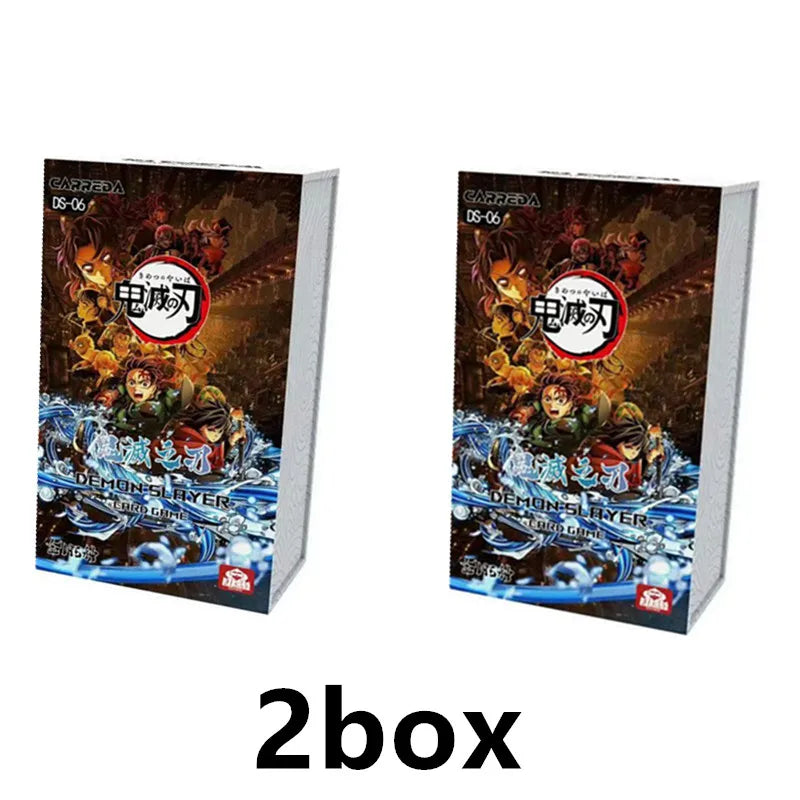 Genuine Demon Slayer Vol.6 Journey Trading Collection Card Treasured Blind Bags Animation Card Children's Toys Holiday Gifts