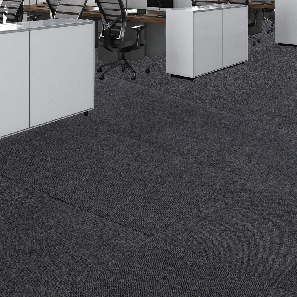 15 PCs Home Carpet Tiles Peel and Stick Carpet Tile Wrinkle Resistance for Living Rooms/Bedrooms/Attics/Balconies/Studies