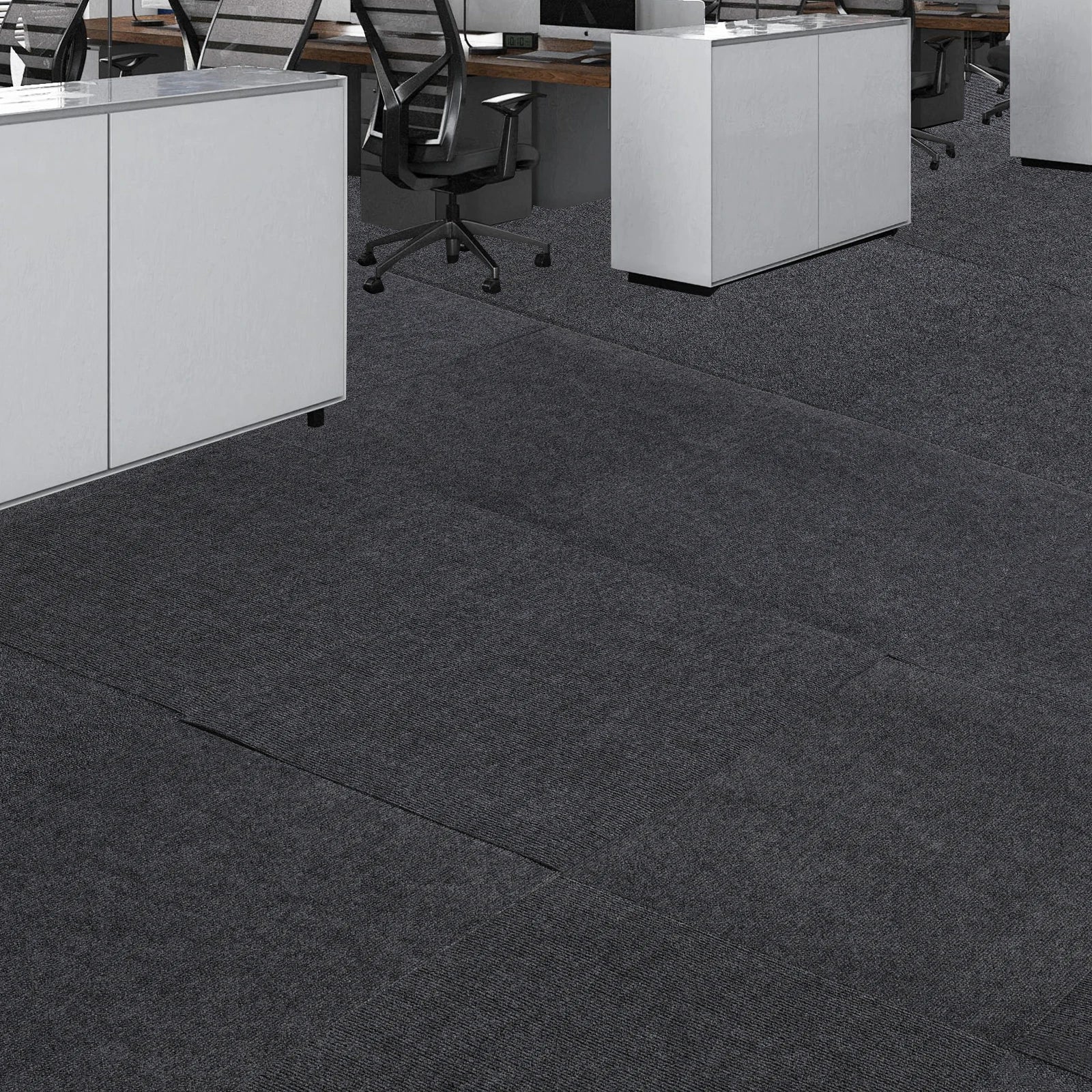 15 PCs Home Carpet Tiles Peel and Stick Carpet Tile Wrinkle Resistance for Living Rooms/Bedrooms/Attics/Balconies/Studies