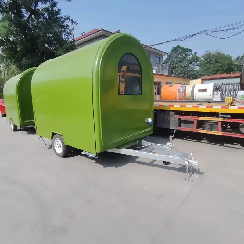 FOODLINE Customized Fully Equipped Towable Food Carts Food Truck with Full Kitchen