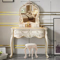 Kids Baby Wedding Dresser Table Men Beige Legs Make Up Storage Dressing Table White Drawers Penteadeiras De Maquiagem Funiture