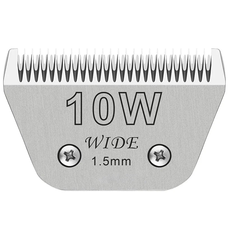 5FW Detachable animal wide Dog pet Horse Replacement blade For most Andis, Oster A5, Wahl km10 clippers