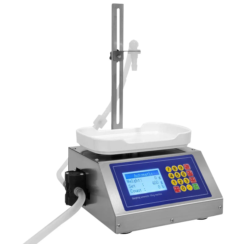 Filling Machine Liquid Filler For Oil Water Drink Wine Juice Weighing Diaphragm Pump 10ml-3000ml Electronic Scale csy-3200