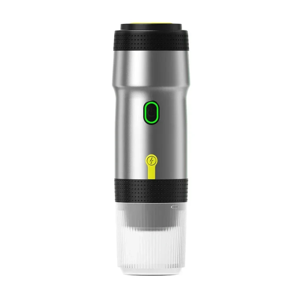 Electric Portable Coffee Machine Portable Italian Espresso Machine for Car & Home 3-in-1 Capsule Powder Travel Coffee Machine