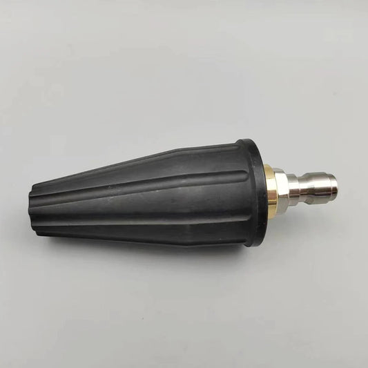 Water Gun Nozzle 1/4 Inch Quick Connector High Pressure Sprayer Stainless Steel Washer Gun Adapter Turbo Nozzle for Car Cleaning