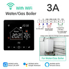 Floor Heating Thermostat Tuya WiFi Programmable Temperature Controller for Electric Warm Gas Boiler Smart Life Work with Alexa