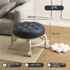 Pulley Stool, Household Universal Wheel, Silent Wheel, Rotating Floor Cleaning Pulley, Taking Children To Learn How To Walk